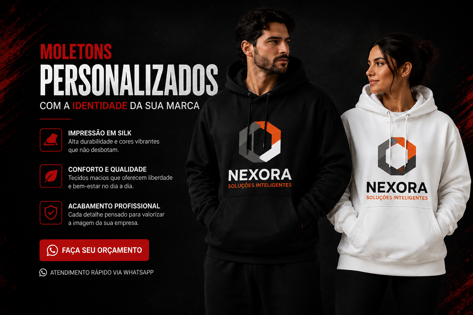 Moletons personalizados
